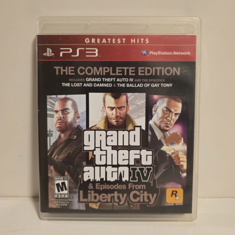 Gta IV Grand Theft Auto 4 Ps3 Complete Edition Completo com Mapa