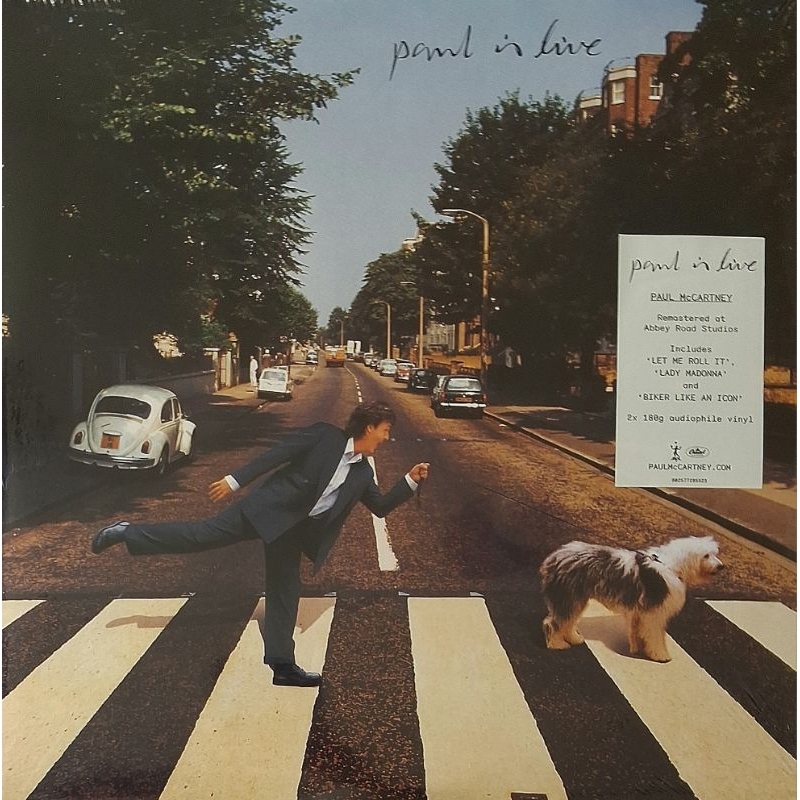 Paul McCartney-Paul Is Live-lp duplo 180g gatefold importado-LACRADO-vinil-Beatles