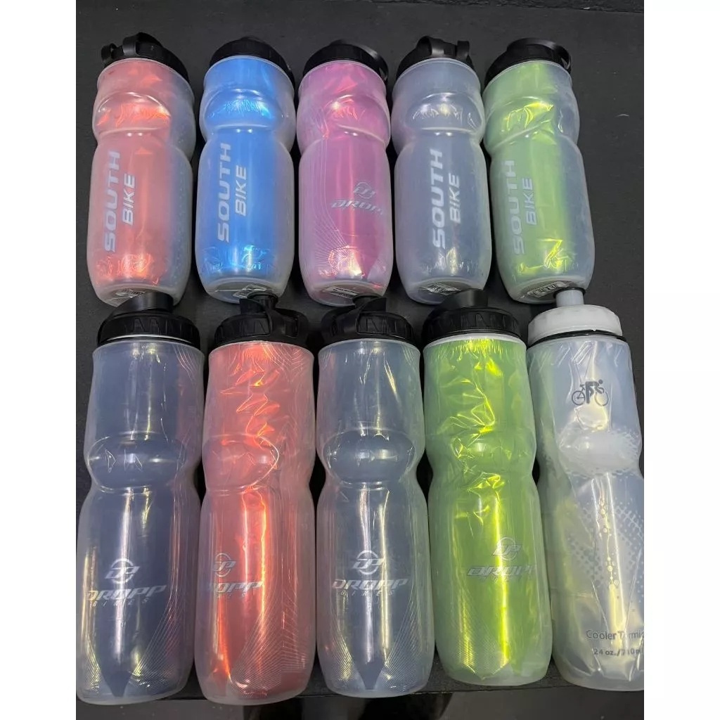 Garrafa Caramanhola Térmica 700ml Squeeze Caramanhola Bike Academia Esporte Fitness corrida