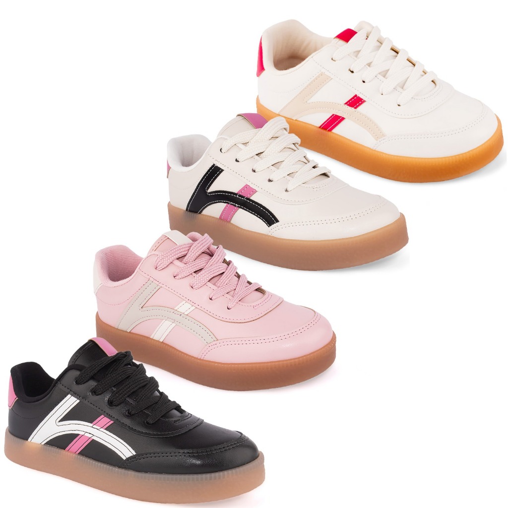 Tênis Molekinha Infantil Menina Moda Casual Original 2582