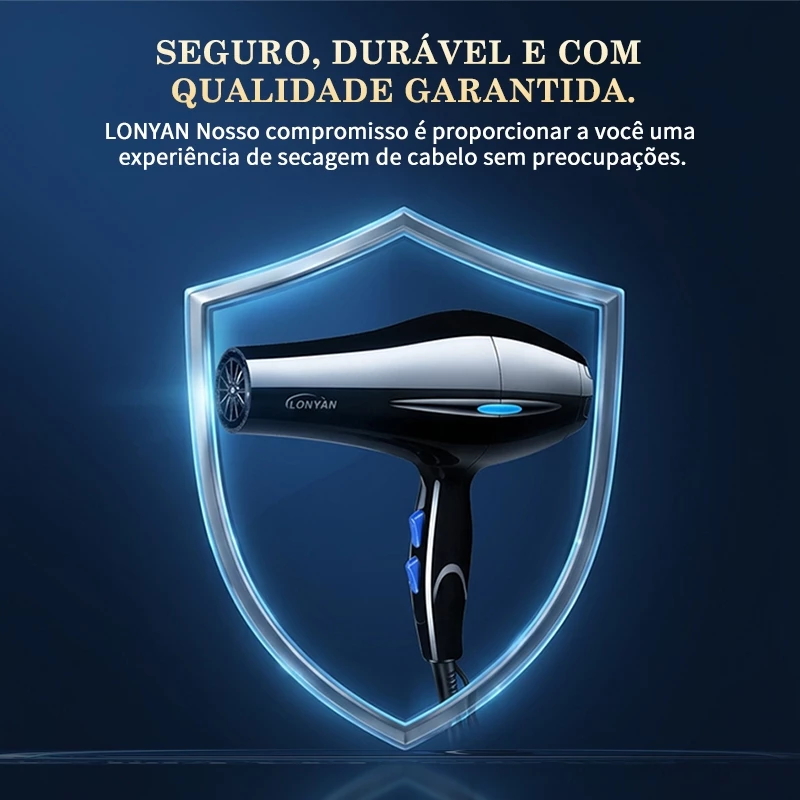 Secador de Cabelo Profissional 800W — foto 8