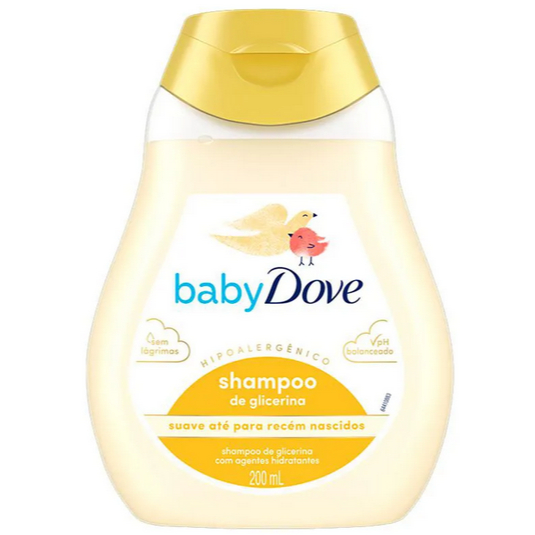 Shampoo Baby Dove Hidratação Glicerinada 200ml