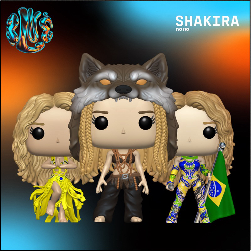 Shakira - Shakibana / Shakirabana / Shakira No Rio / Lobacabana - Brasil / Waka Waka / Loba | Colecionável / Figure
