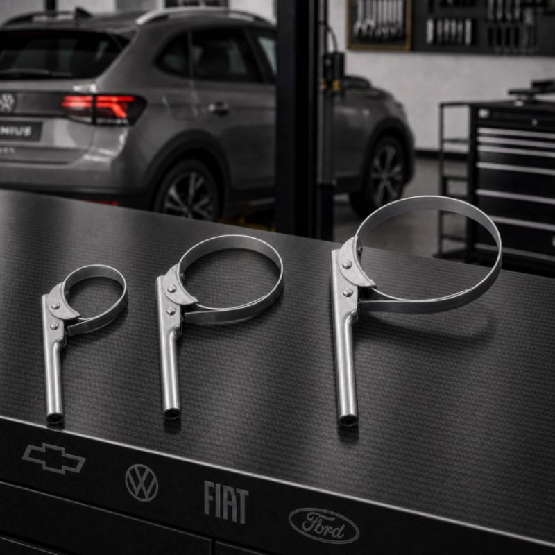 Kit Jogo Saca Filtros Populares Nacionais, Fiat, Ford, Volkswagen e GM Chevrolet e Motos