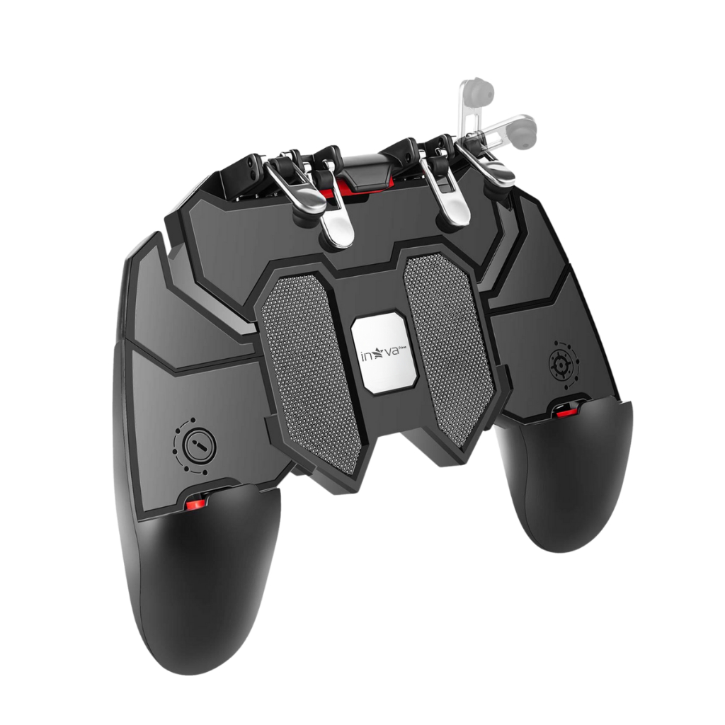Controle Gamer Celular INOVA CON-7436 com Gatilhos L1 R1 para Jogos Mobile