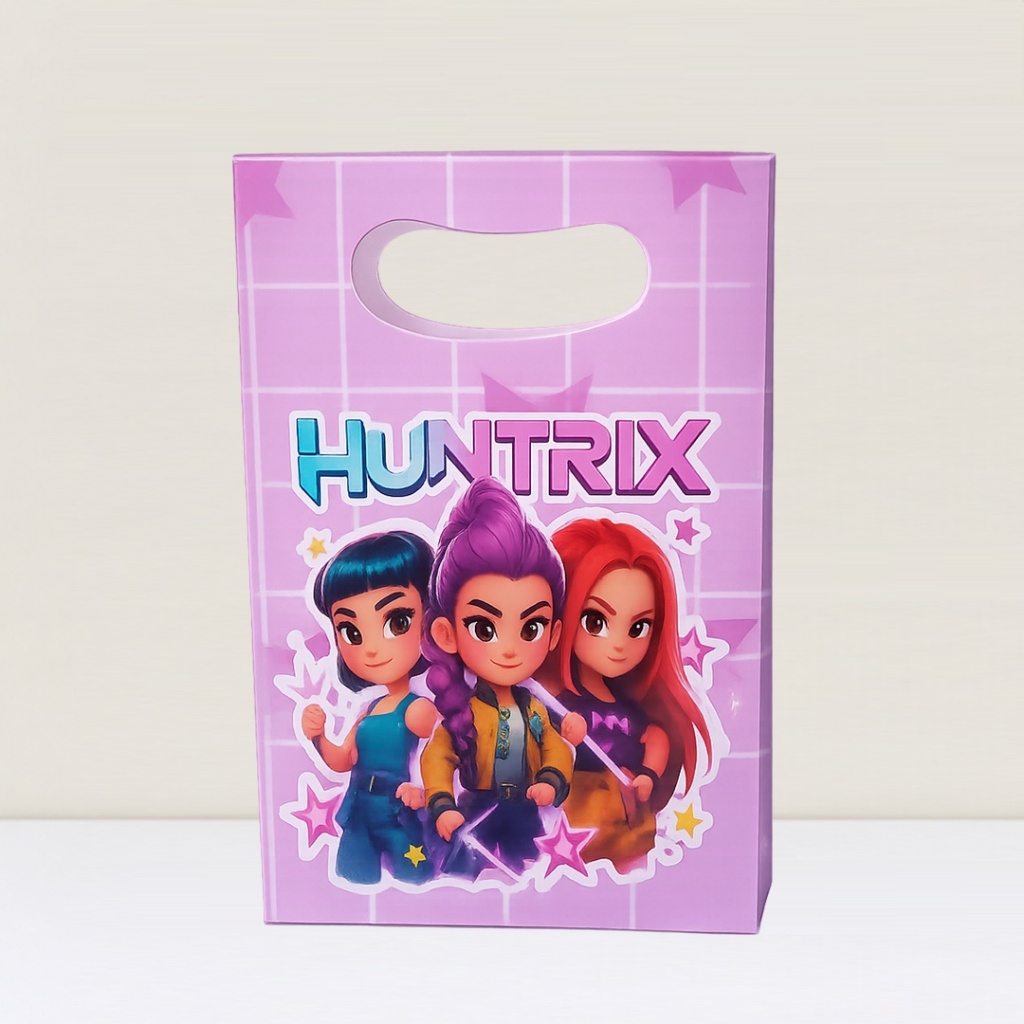 Sacolinha Surpresa Personalizada GUERREIRAS DO KPOP CUTE  Lembrancinhas para Festa Infantil