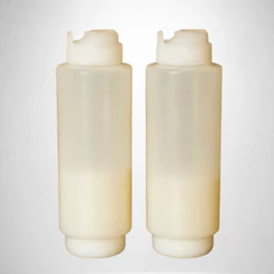 Kit 2 Bisnagas Invertidas Fifo Molhos E Caldas 720ml Transparente restaurante Lanchonete Bar Eventos