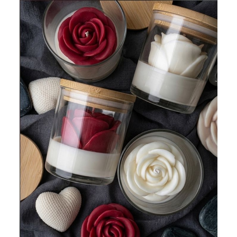 kit com 10 Velas Aromáticas Personalizadas Lembrancinhas 200ml - Tampa de Bambu Luxo - Casamento,  Aniversário
