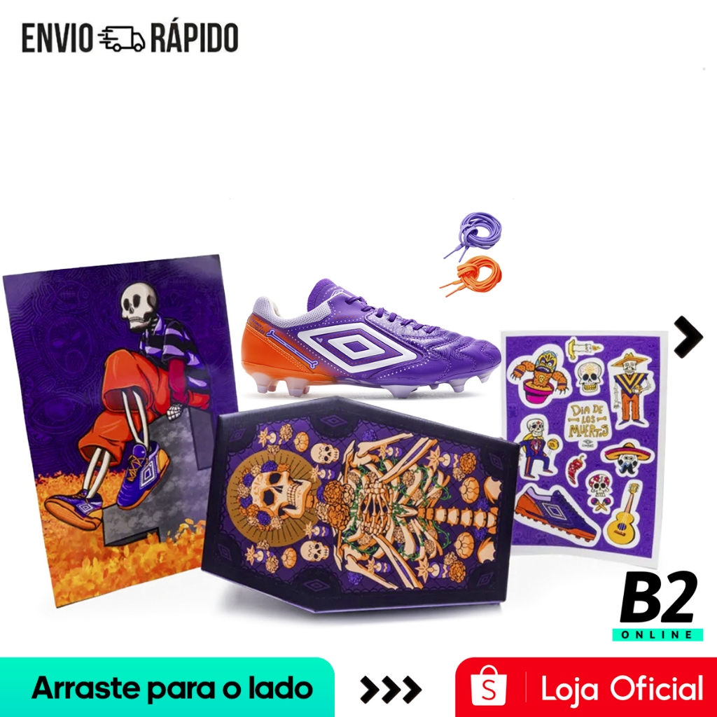 Chuteira Campo Umbro Adamant Master Class Pro Dlm Original com Nota Fiscal e Garantia