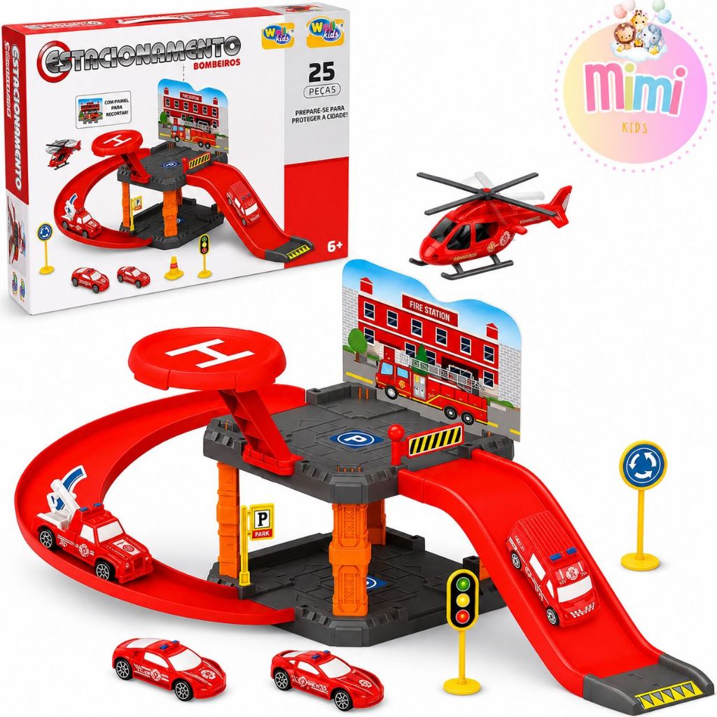 Pista de Carrinho Brinquedo Menino Várias Peças Divertidas Envio Rápido