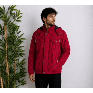 jaqueta corta vento puffer