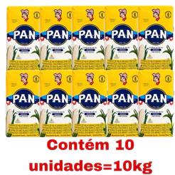 Harina PAN farinha de milho branco / amarelo precozida (caixa 10 kg) HARINA PAN