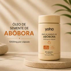 Óleo De Semente De Abóbora 1000mg 60 Cápsulas Ômega 6 E 9 Antioxidante Natural Yoha Camila Loures