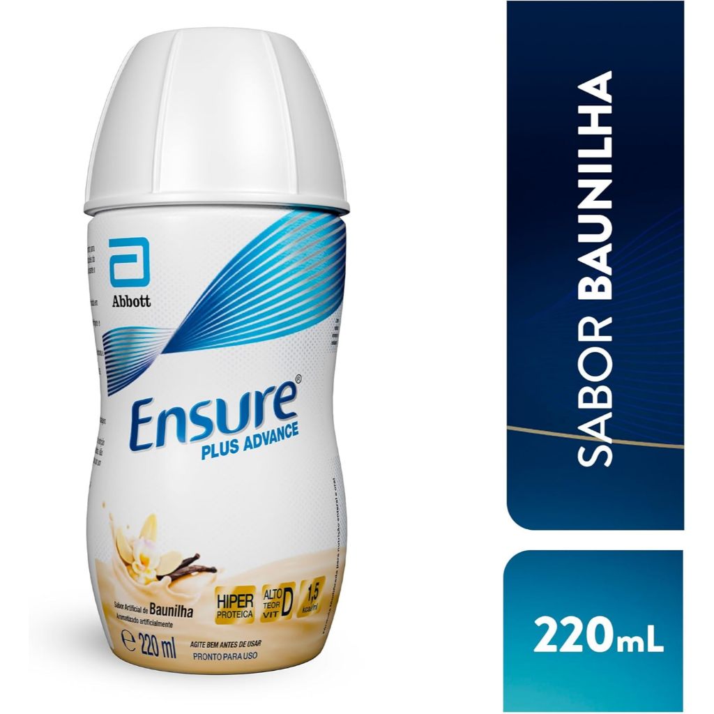 Ensure Plus Advance Sabor Baunilha Com HMB + Vitamina D 220ml