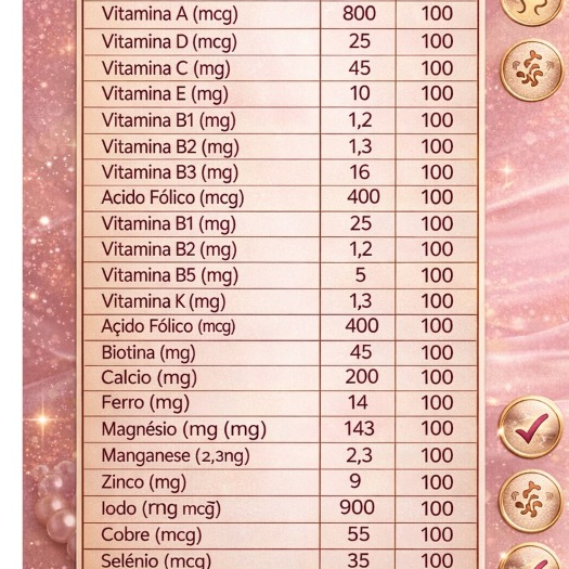 Vitamina Mulher A-Z 60 comprimidos - Energia Disposição e Beleza — imagem 2 de 2