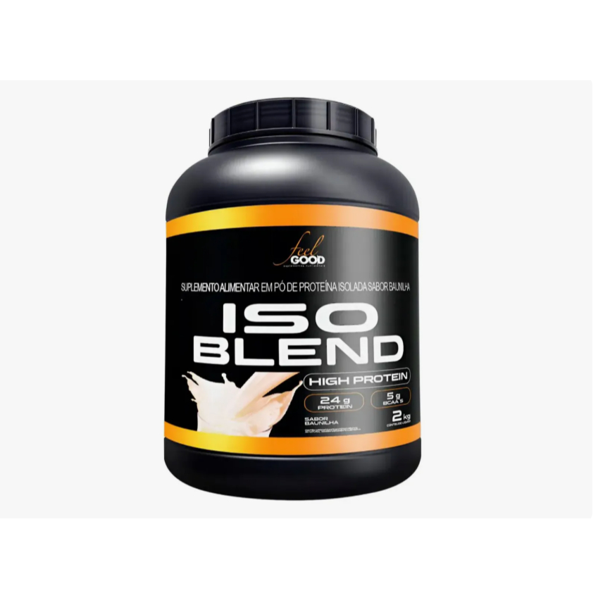 Iso Blend Feel Good High Protein 24g Proteína Baunilha -2kg