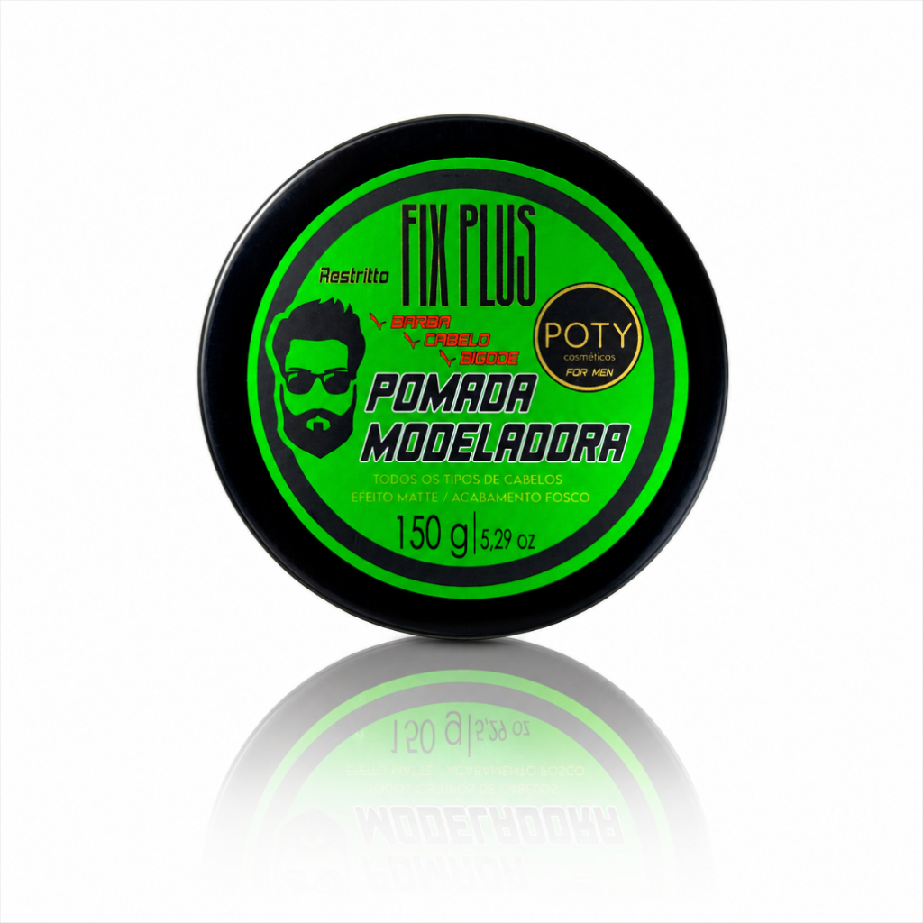 Pomada Modeladora Restritto Barba e Cabelo 150g Poty Cosméticos