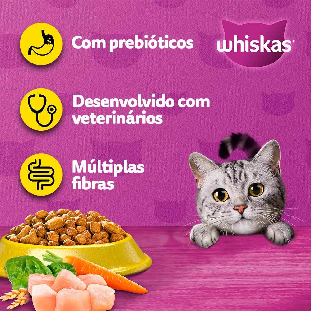 Ração Para Gatos Adultos Frango 900g Whiskas · foto 2