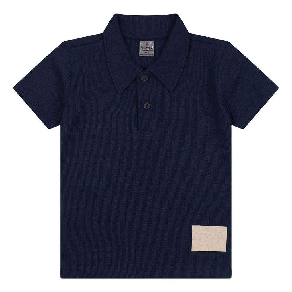 Camisa Polo Manga Curta Bebê Masculino Tigor T. Tigre 11501210-66577