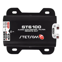 St6100 Stetsom Conversor Rca Com Filtro Anti Ruido Integrado