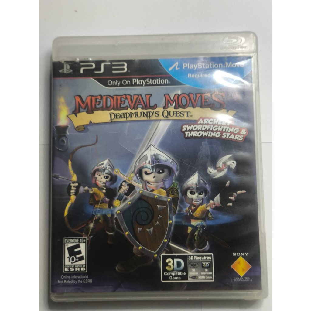 Jogo Ps3 Playstation 3 - Medieval Moves
