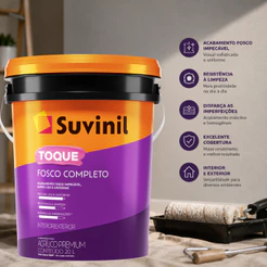 Tinta Toque Fosco Completo Branco Neve 20L Suvinil