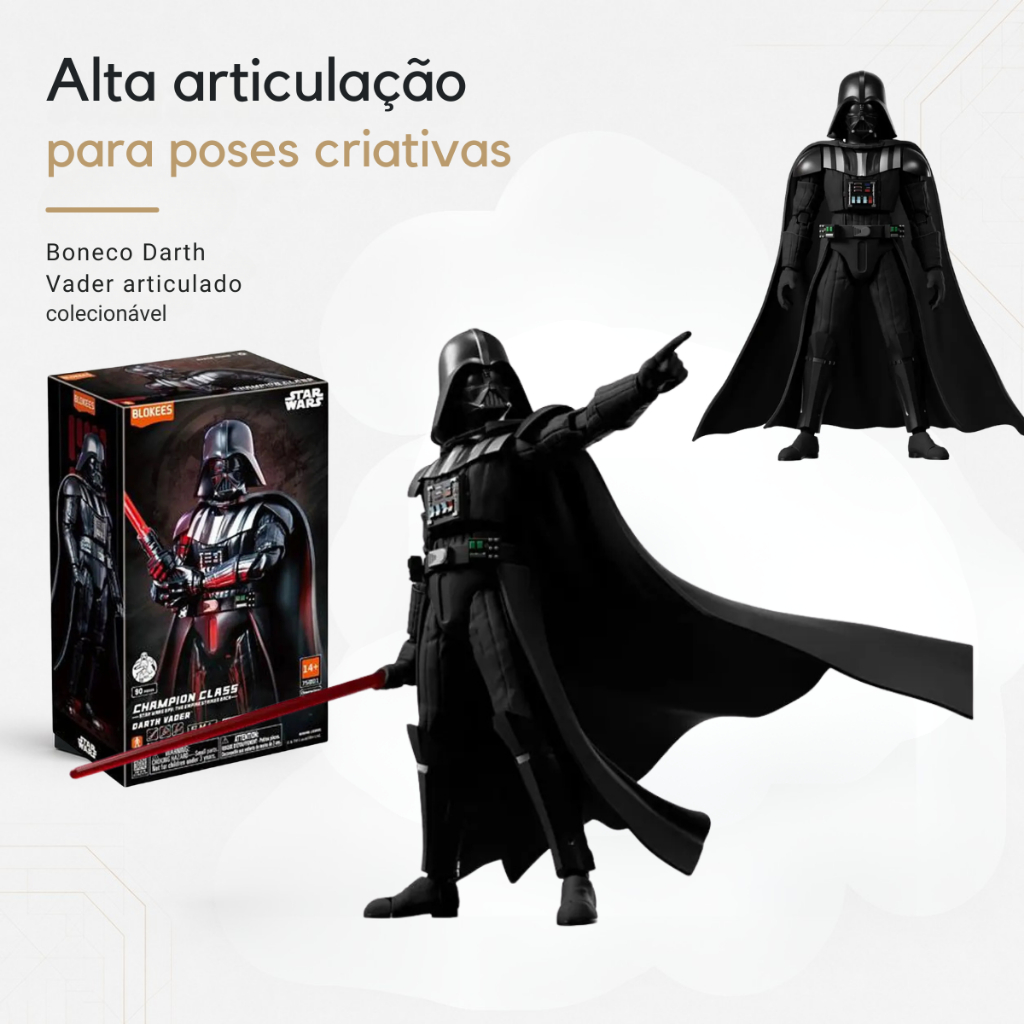 Boneco Star Wars Blokees Champion Figura De Ação Original