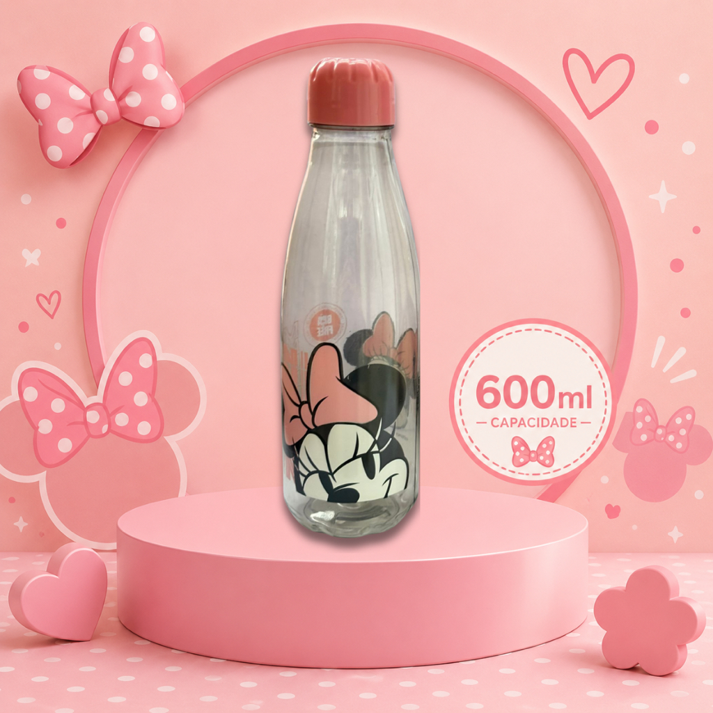 Promoção, Garrafa água 600ml Homem Aranha, Mickey, Minnie, Lilo Stitch, super promoção!
