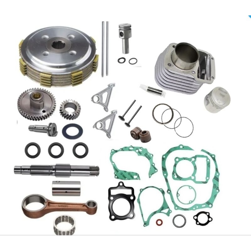 Kit Cilindro Motor Cg 125 83 Até 91 Biela Comando Juntas