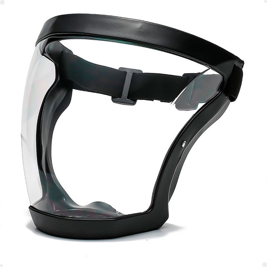 Máscara Protetor Facial Face Shield Lorben Antiembaçante Transparente Proteção Total