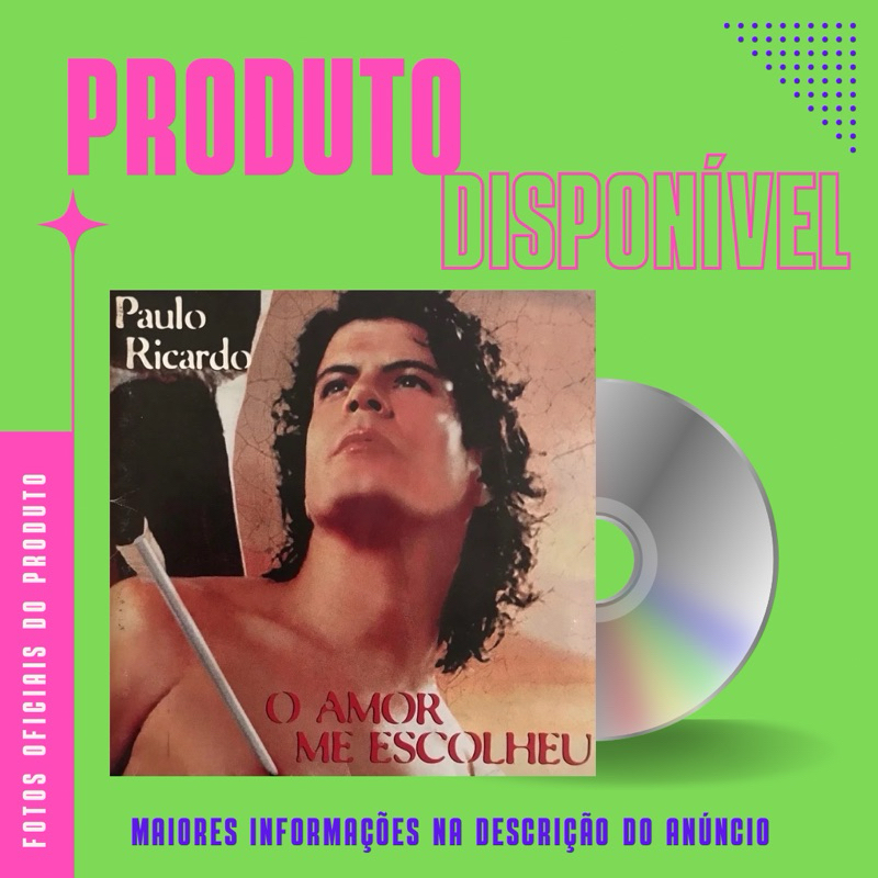 CD PAULO RICARDO - O AMOR ME ESCOLHEU - Part. Fernanda Abreu *