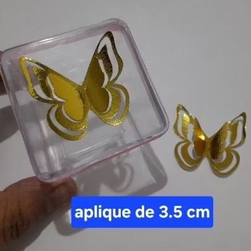 Aplique de borboleta vazada,Kit15/30/50,Topo de Bolo,Dourado,lembrancinha,aniversário,Scrapbook,decoração,caixinhas
