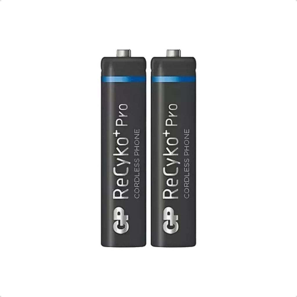 Pilha Recarregável AAA GP Recyko 650mAh 2 Unidades