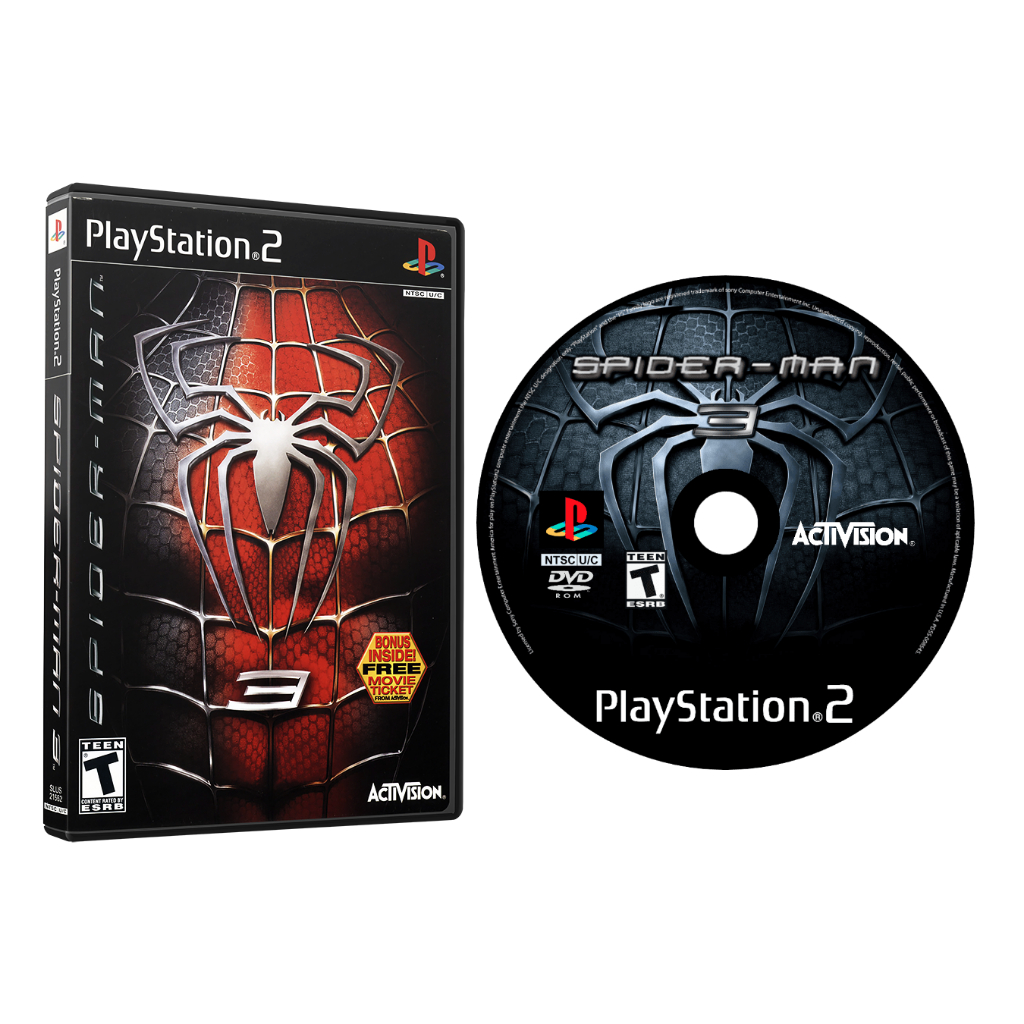 Jogo Spider Man 3 Para PS2 Playstation 2