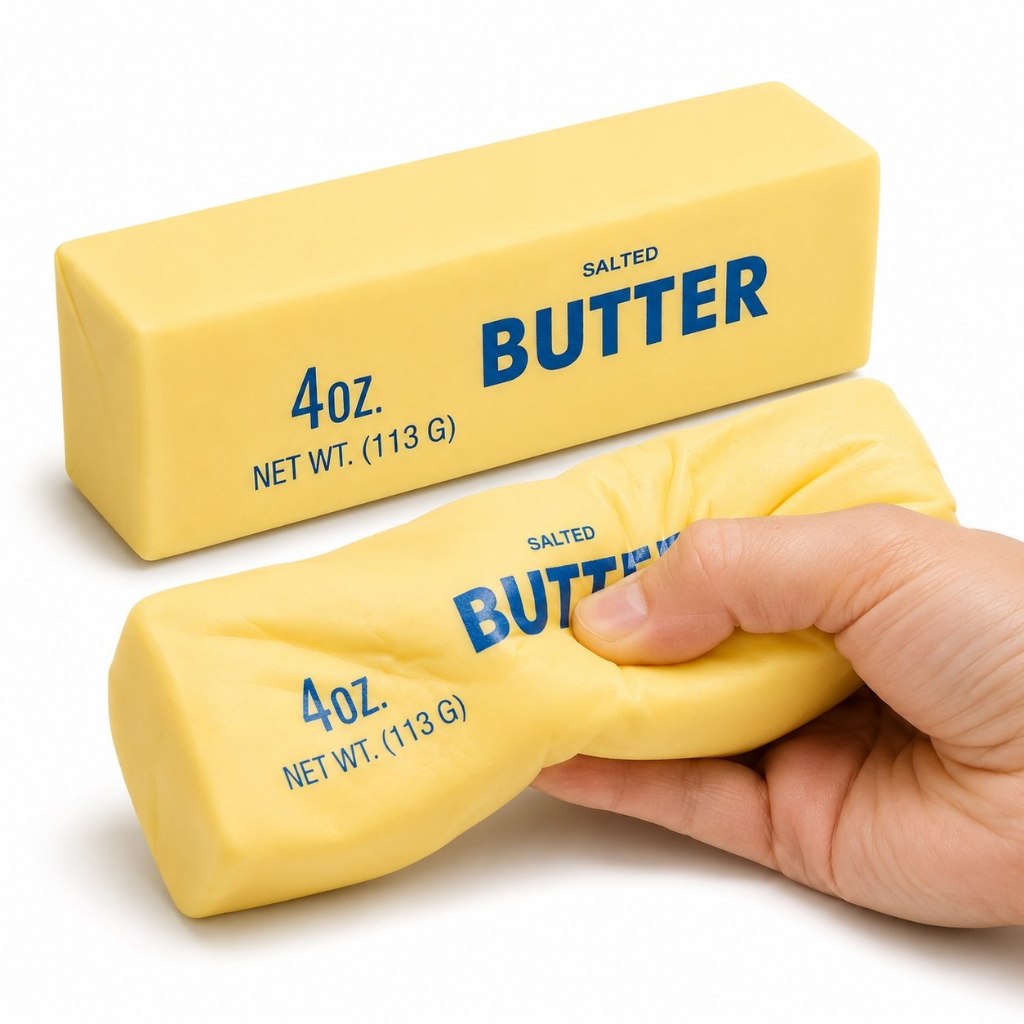 Taba Squishy Barra Manteiga Tik Tok Butter Já No Brasil