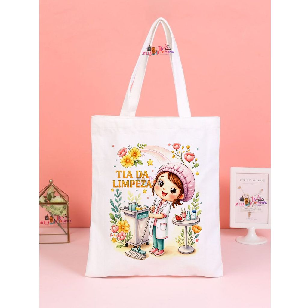 ECO BAG, sacola, FILME, PROFESSORA,TIA DA LIMPEZA, SERVIÇO GERAIS ,BOLSA PRATICA E FACIL,DIA A DIA