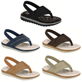 Sandália Chinelo Slide Infantil Menino Molekinho Bebê com Elástico Calce Fácil 2650.200