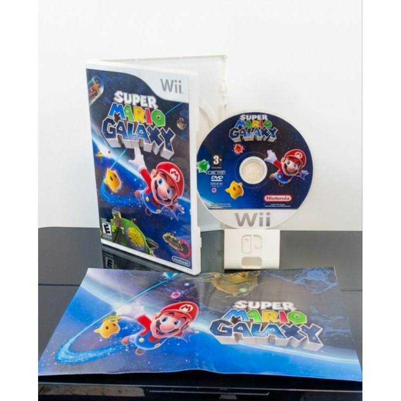 Jogo Super Mario Galaxy Wii Leia