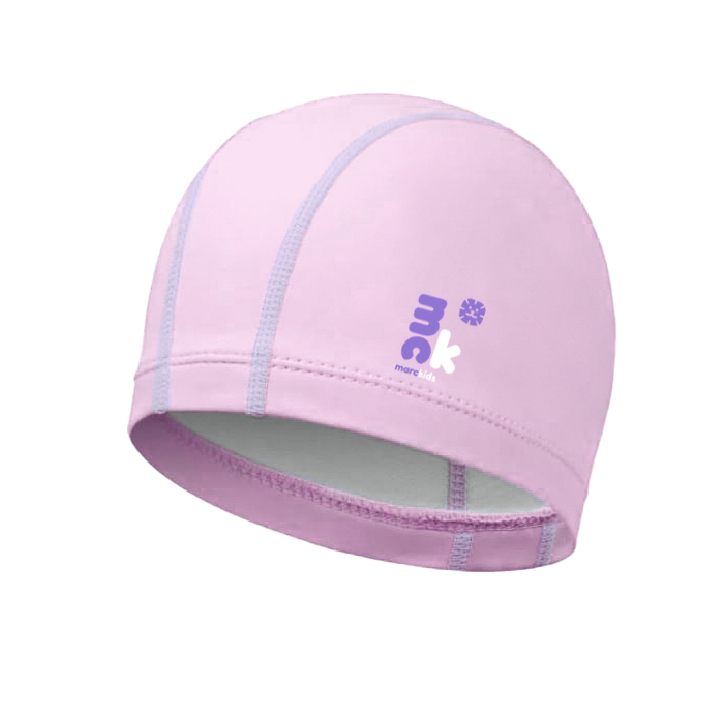 TOUCA DE NATAÇÃO INFANTIL EM TECIDO UV 50 P ROSA 50-54cm circunf.