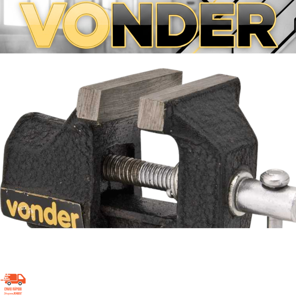 Torno Morsa de Bancada Mesa Tipo Mini 2.3/4" Vonder Em Ferro Fundido · foto 2