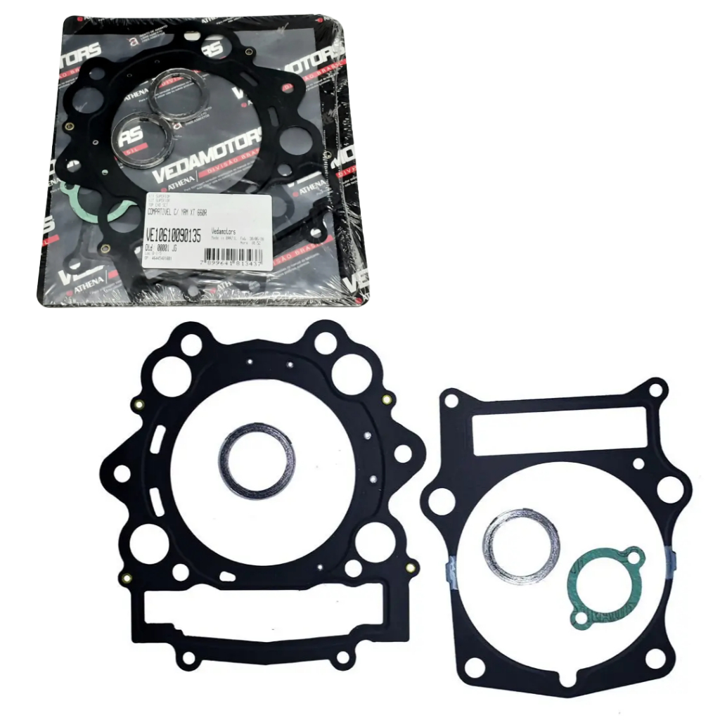 JUNTA MOTOR CABEÇOTE KIT A XT 660 R 2005 até 2018 / XTZ 660 TENERE 2011 até 2018