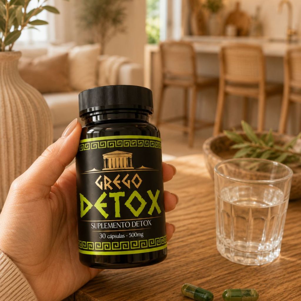 Grego Detox 30 Cápsulas | 100% Natural