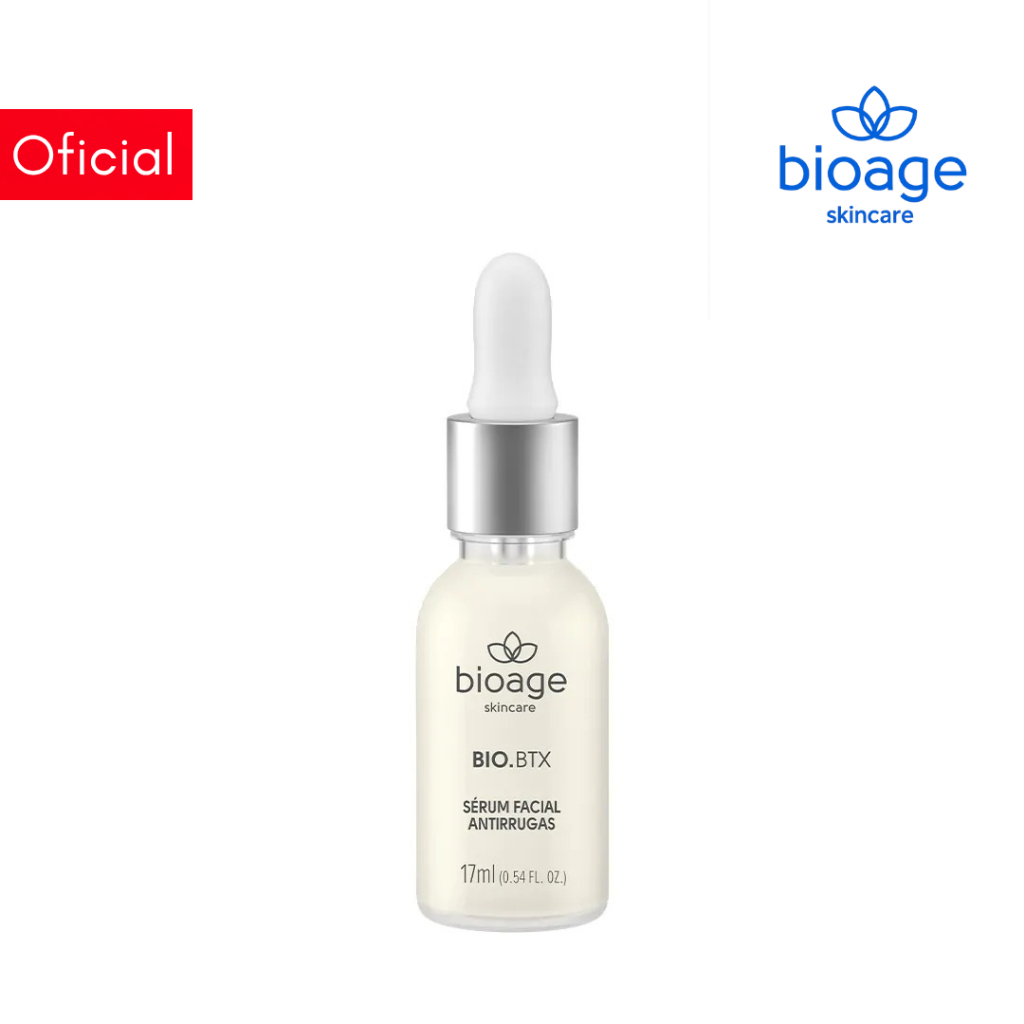 Sérum Facial Antirrugas Efeito Botox Imediato - Bio.BTX Sérum Facial Antirrugas Bioage 17ml