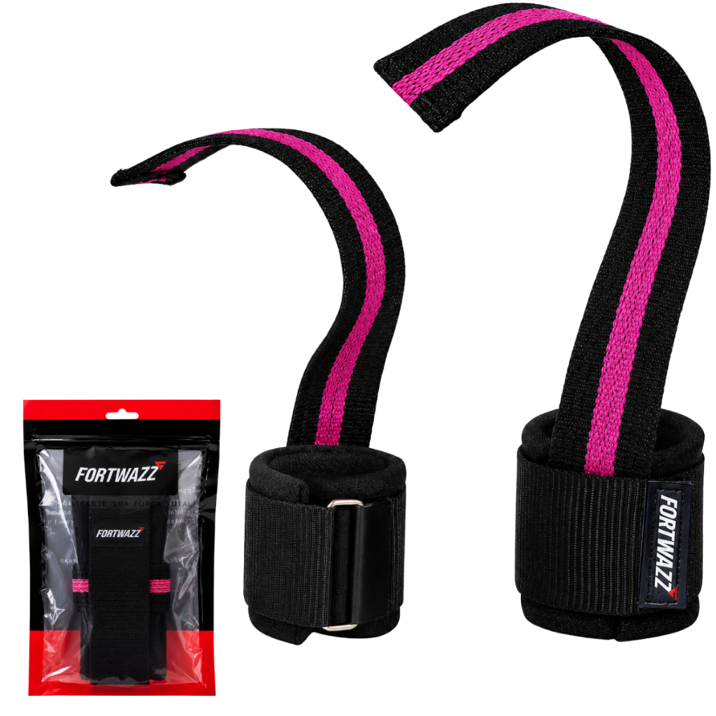 Strap Fortwazz 100% Algodão Tala com Munhequeira Mais Carga e Conforto - Fortwazz ZZ60