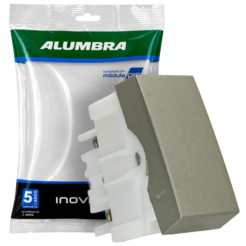 Módulo Interruptor Paralelo 10A Titanium Inova Pro Class Alumbra