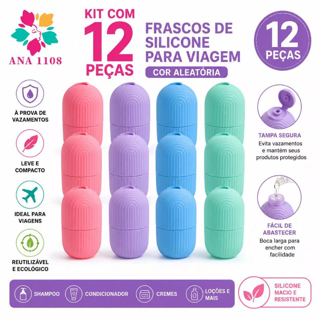 Kit12 Cuidados Com A Pele Facial Desincha Contorno De Cubos De Gelo De Silicone