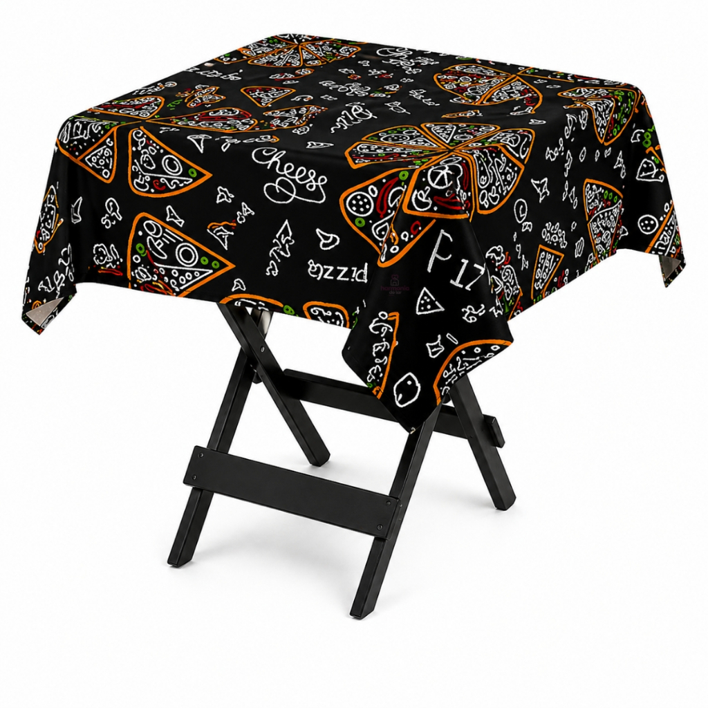 Kit 10 Toalhas de Mesa 75x75 Cobre Mancha Preço de Atacado Ideal Para Pizzaria e Bares Fácil de Limpar
