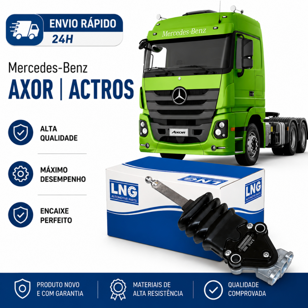 Válvula Niveladora Cabine Mercedes Axor Actros Actros 2646 Compatível
