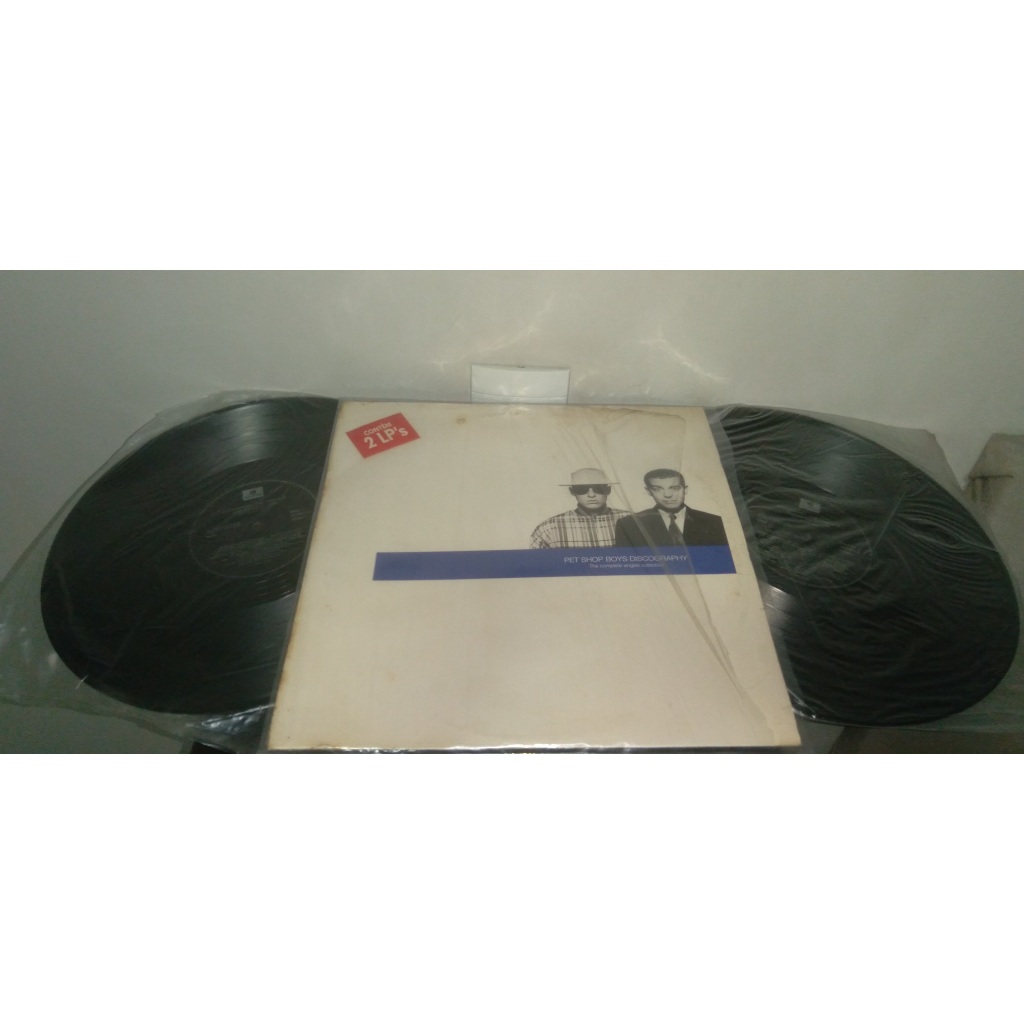2 LP Pet Shop Boys Discography The Complete Singles Collection