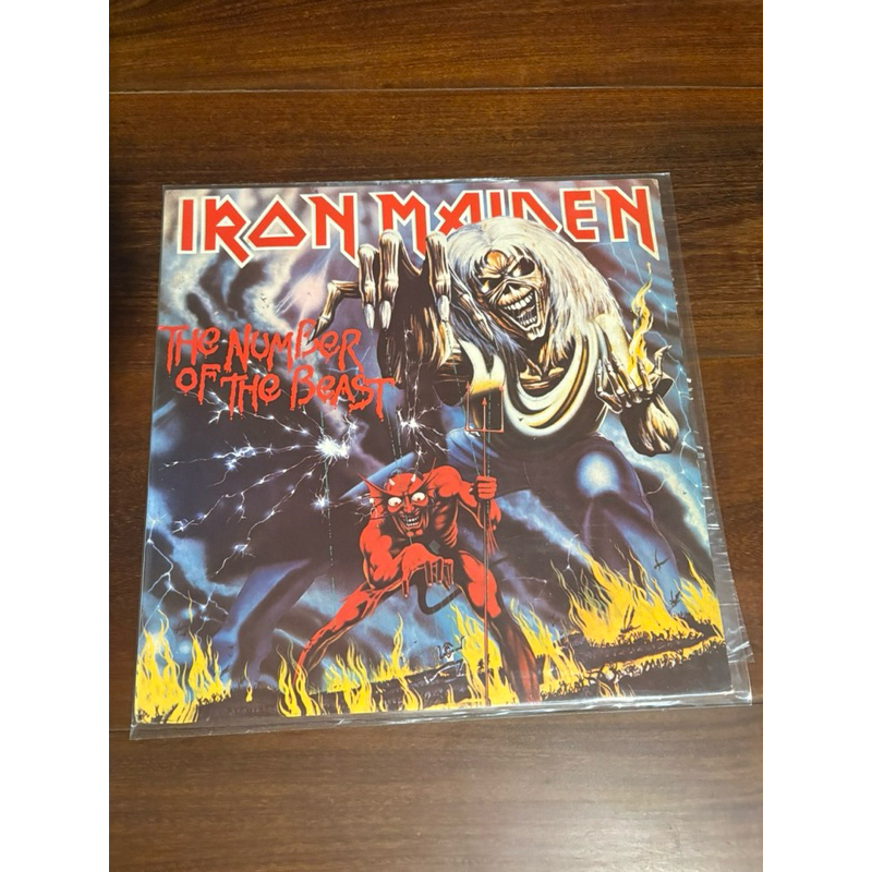 Lp Iron Maiden - The Number Of The Beast (1982) Original de Época